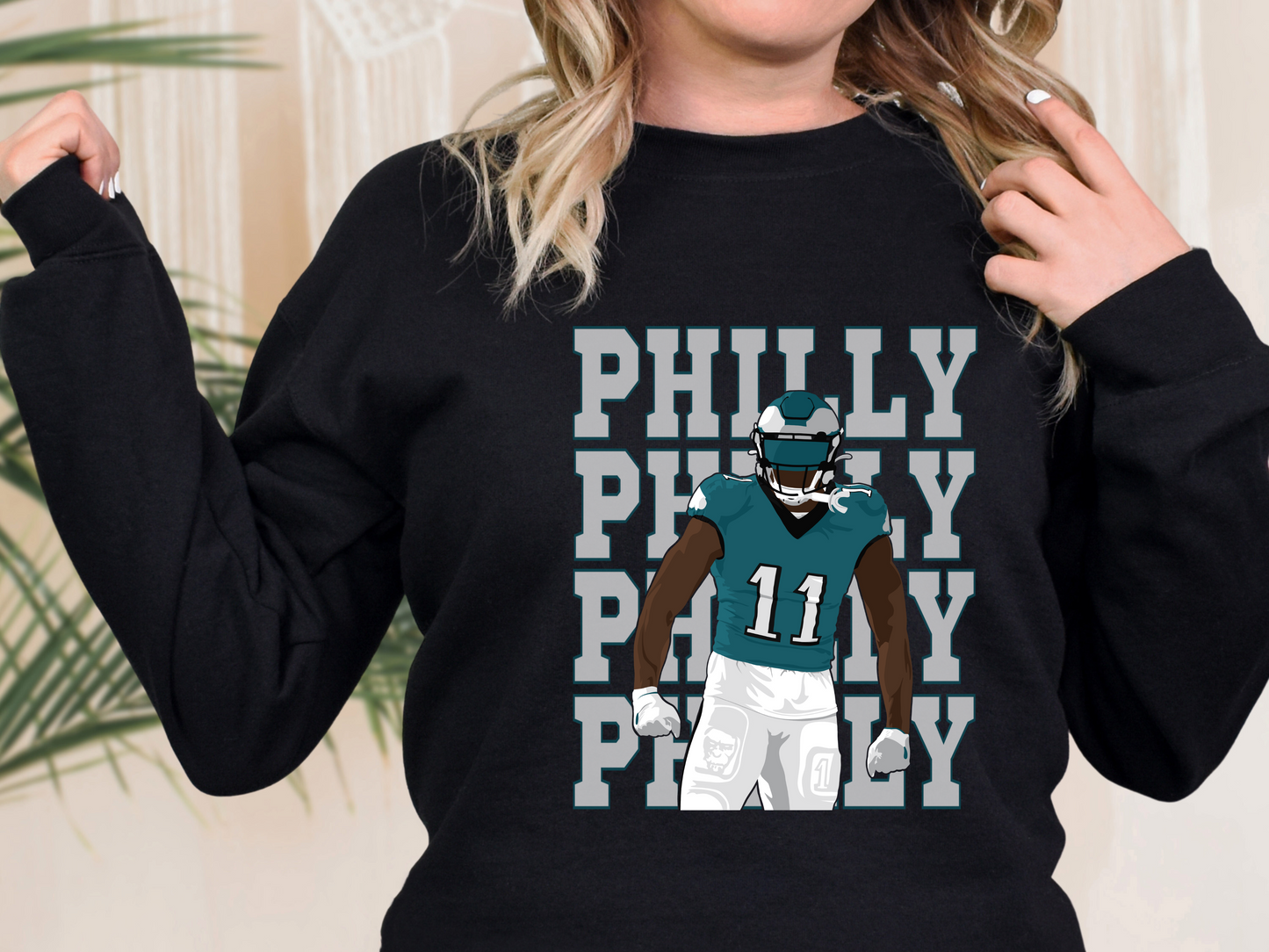Philly Brown #11 Unisex Crewneck Sweatshirt/T-Shirt