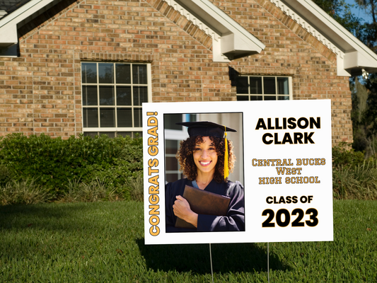 Custom Graduation Yard Sign #2