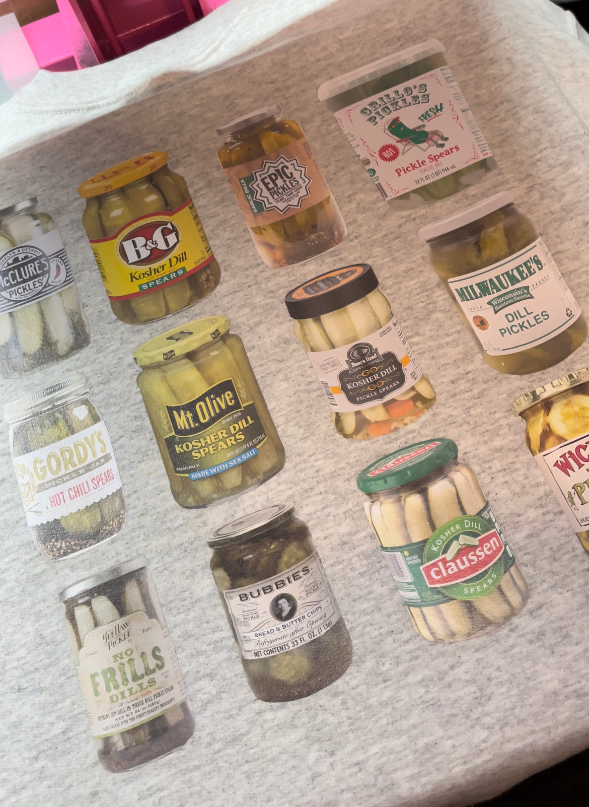 Pickle Jar Unisex Crewneck Sweatshirt