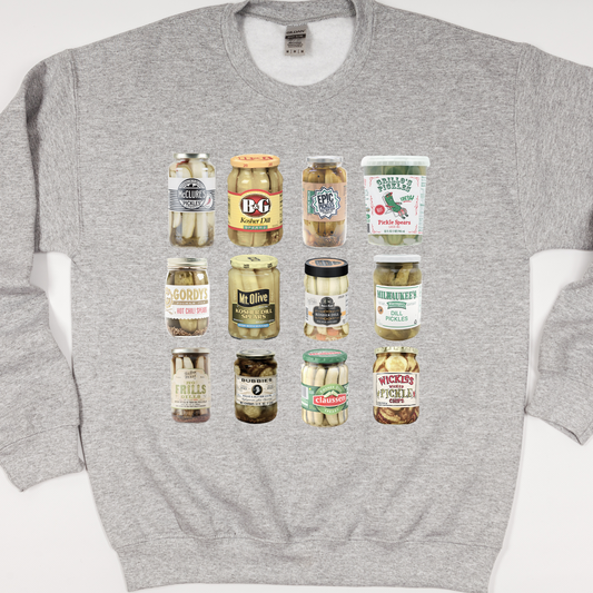 Pickle Jar Unisex Crewneck Sweatshirt
