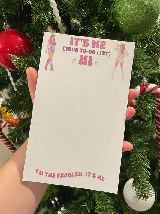 I’m the Problem Notepad