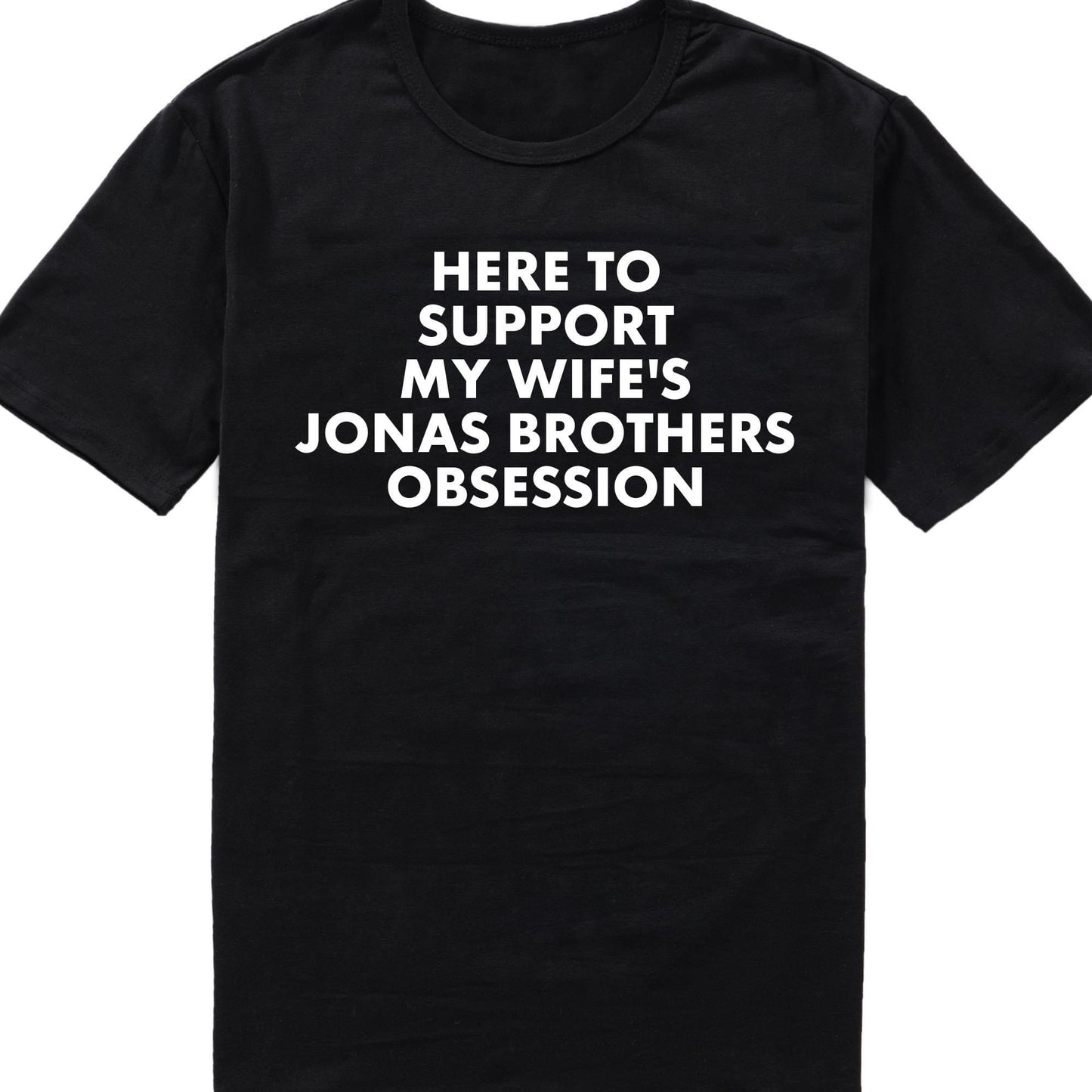 Here to Support My Wife’s JB Obsession