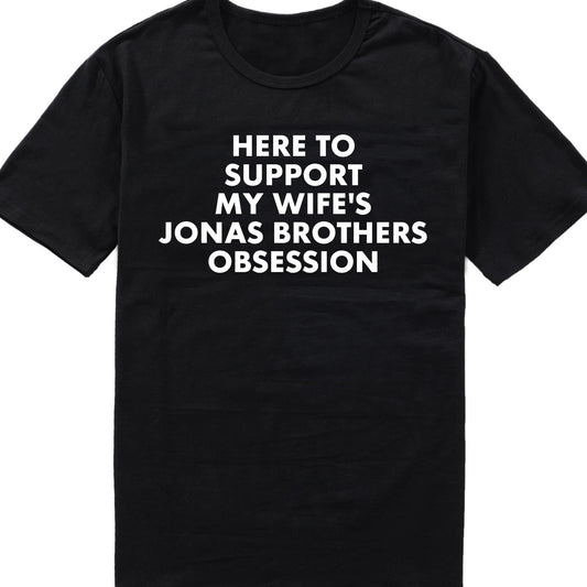 Here to Support My Wife’s JB Obsession
