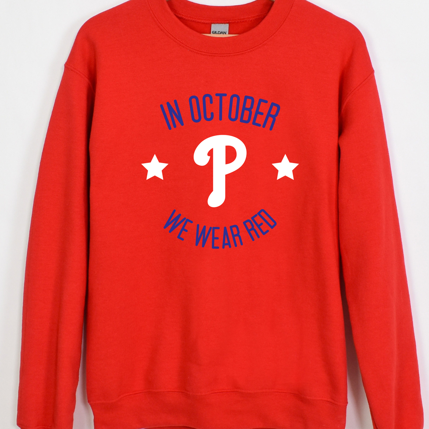 In October We Wear Red Tee/Crewneck