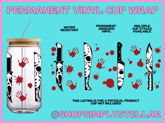 Ghost Knives Adhesive Vinyl Wrap