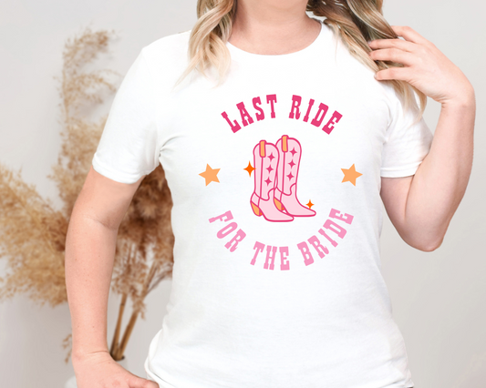 Last Ride for the Bride Tee