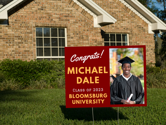 Custom Graduation Yard Sign #1