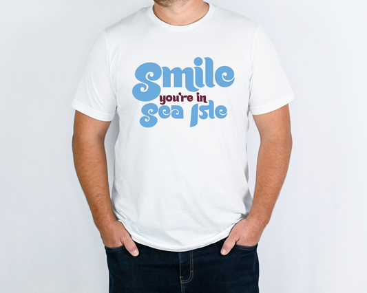 Smile You’re in Sea Isle Tee