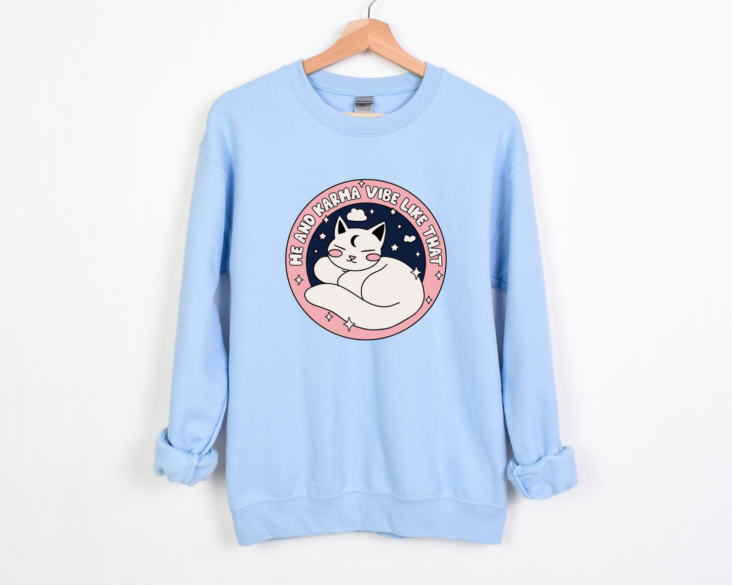 Karma Cat Crewneck/Tee