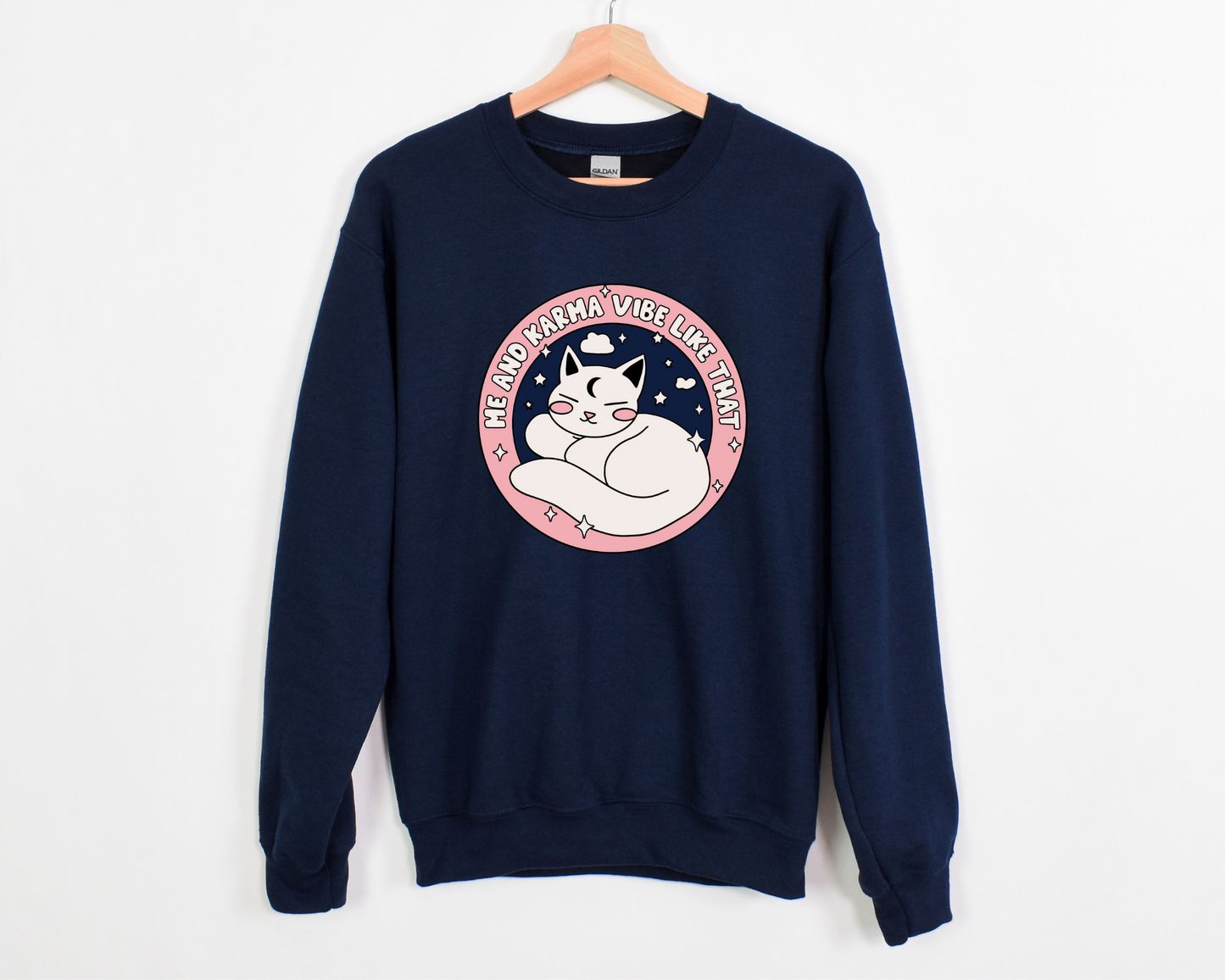 Karma Cat Crewneck/Tee