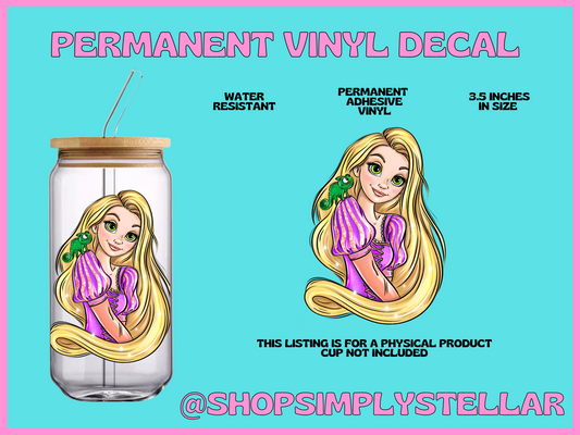 Permanent Adhesive Vinyl Decal