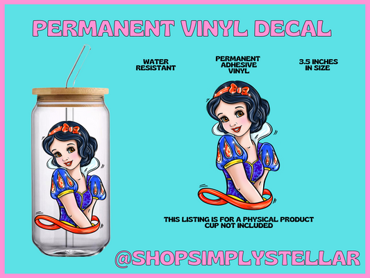 Permanent Adhesive Vinyl Decal