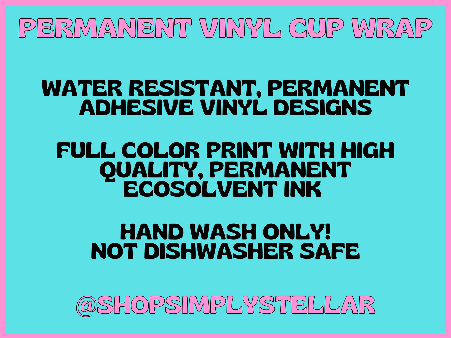 Y2K Permanent Adhesive Vinyl Wrap