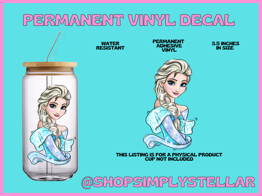 Permanent Adhesive Vinyl Decal