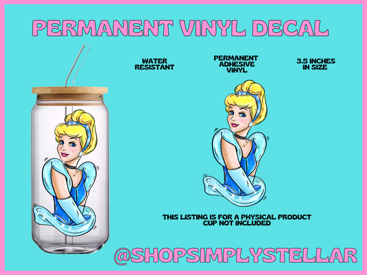 Permanent Adhesive Vinyl Decal