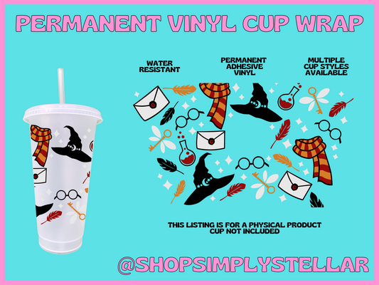Wizard Permanent Adhesive Vinyl Wrap