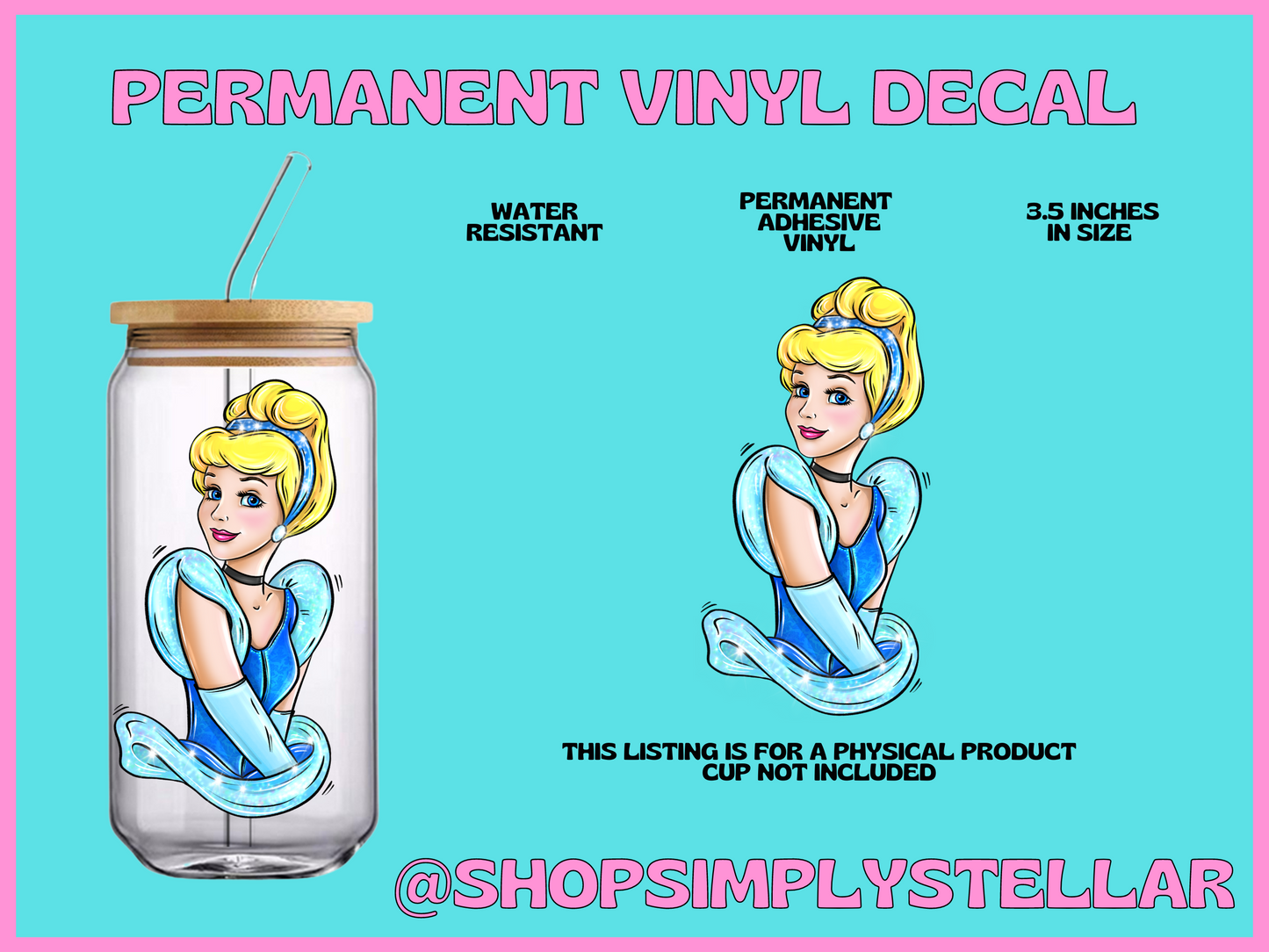 Permanent Adhesive Vinyl Decal 1