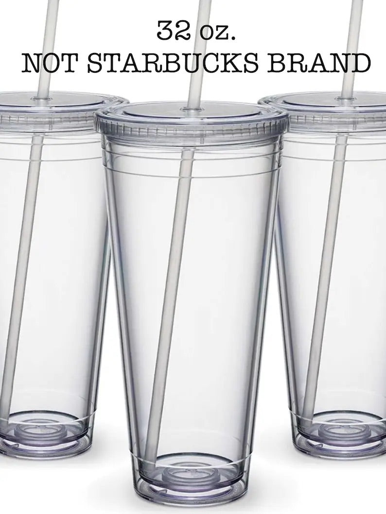 CUSTOM ORDER--Snow Globe Tumbler
