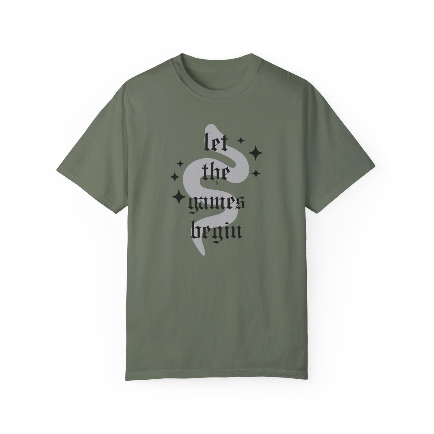 Let The Games Begin Snake Tee