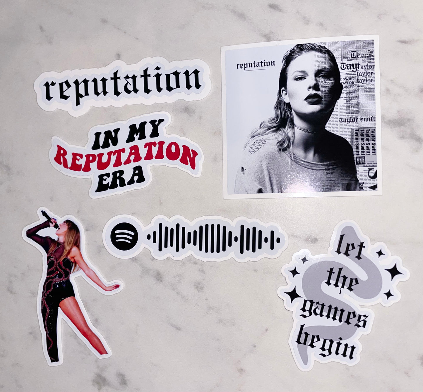 TS Eras Sticker Set